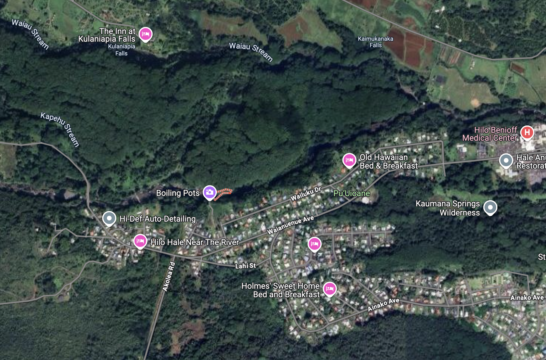 Boiling Pots Private Corner Lot in 19.715°, -155.131° — Land for Rent / Lease on Land Share Network
