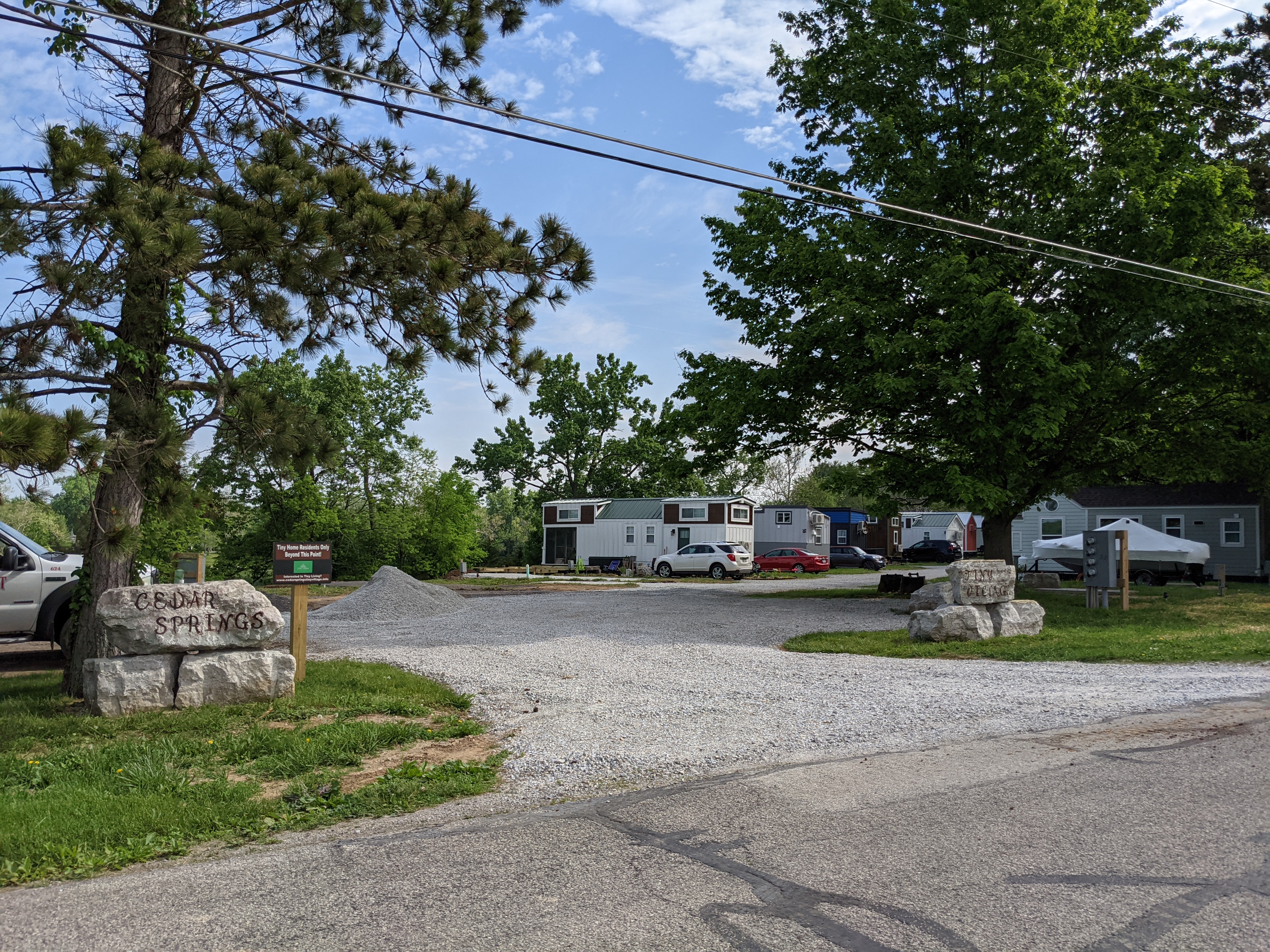 Cedar Springs Tiny Village in 39.850°, -84.796° — Member on Land Share Network
