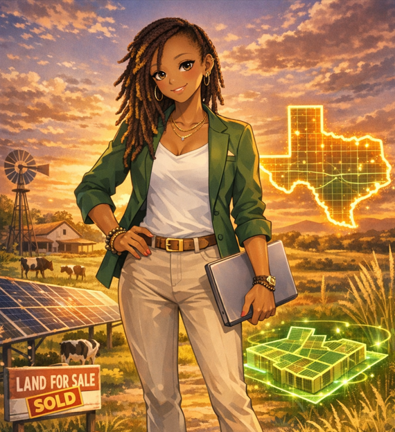Greens on the Move in 29.712°, -96.296° — Member on Land Share Network
